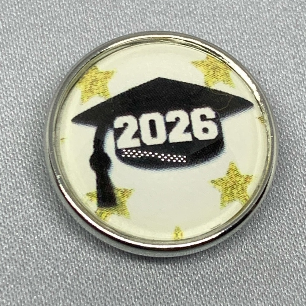 Class of 2026 Snap Button Charm - Oh Snap!